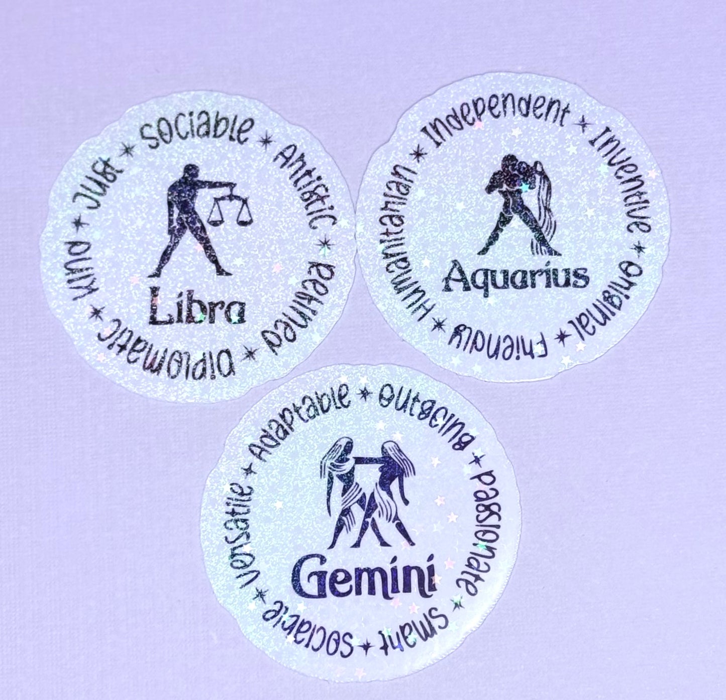 Air Zodiac Sign Stickers