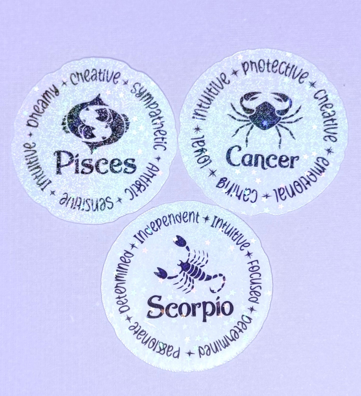 Water Zodiac Sign Stickers