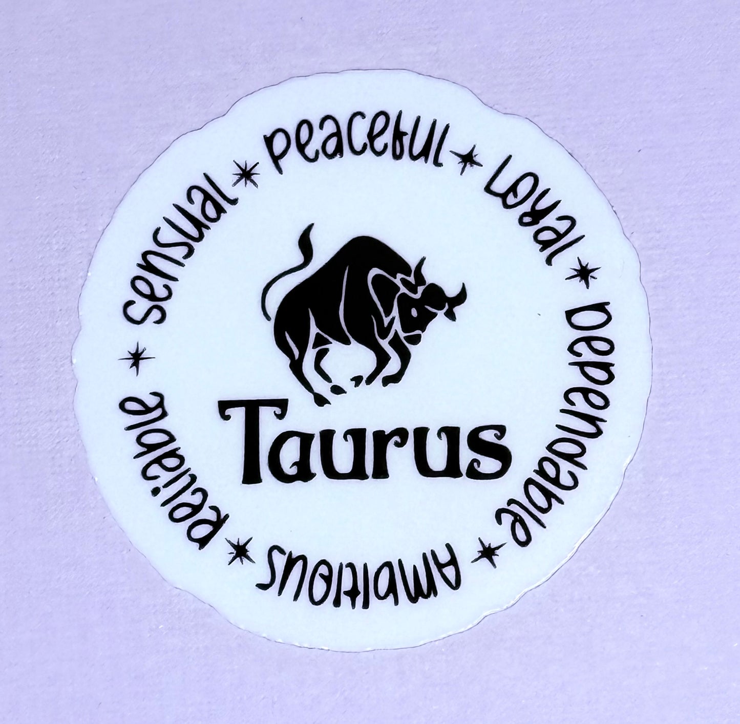 Earth Zodiac Sign Stickers