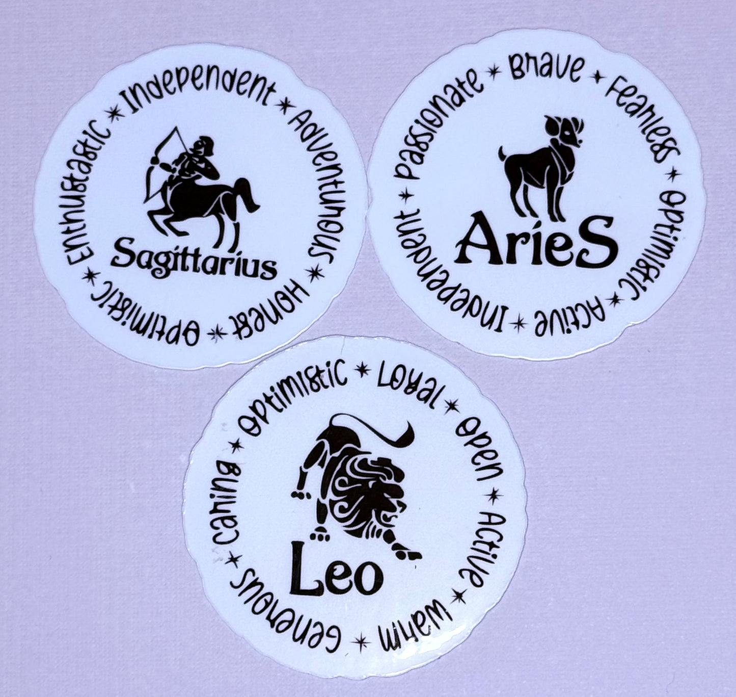 Water Zodiac Sign Stickers