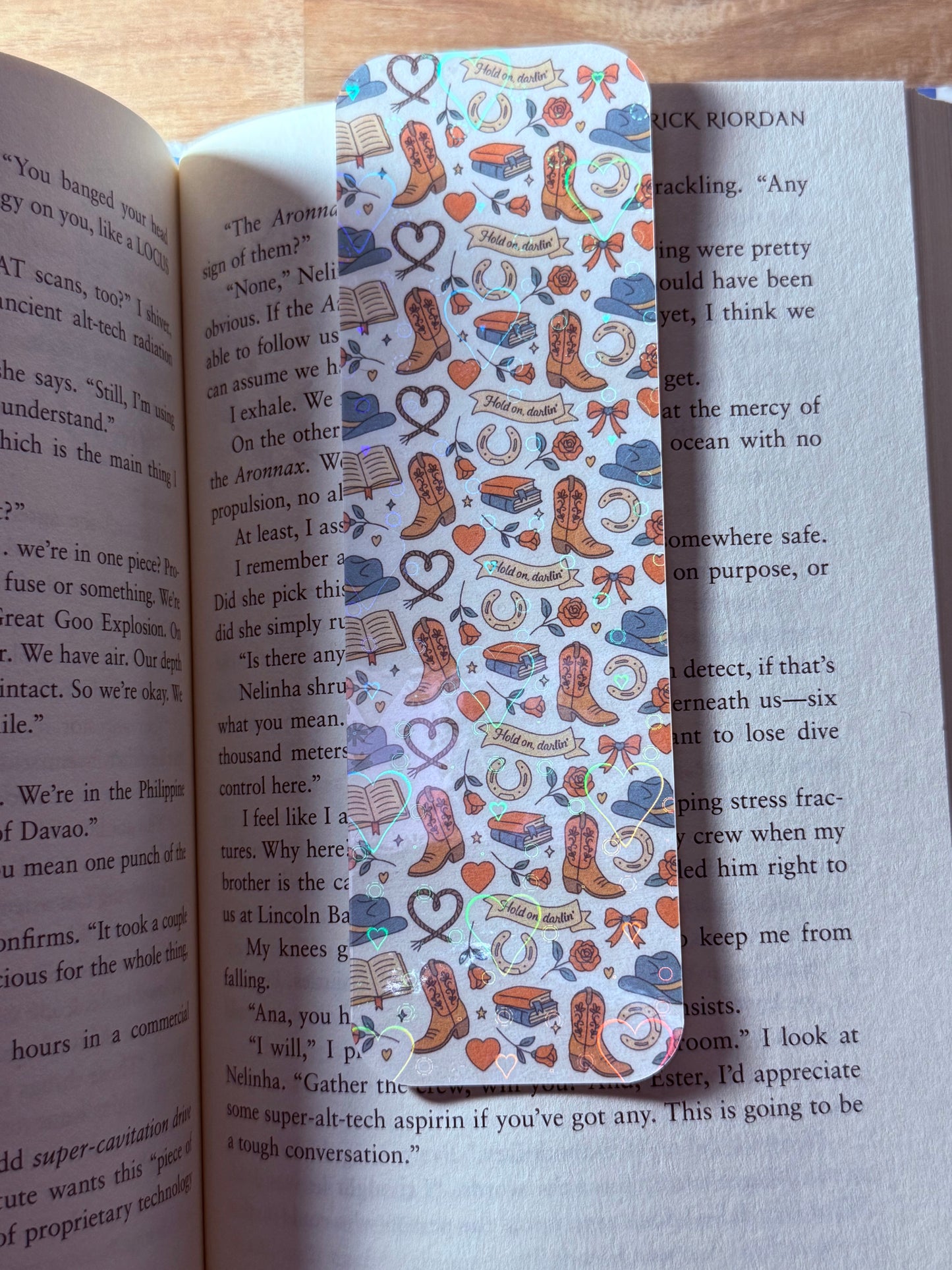 Cowboy Bookmark | Handmade bookmark, Gift for Readers/Bookworms