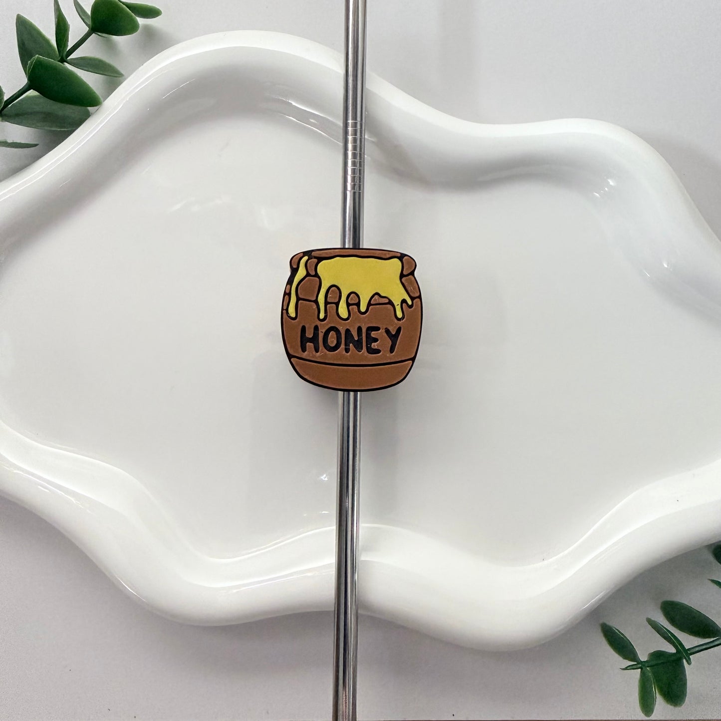 Honey Pot Straw Topper