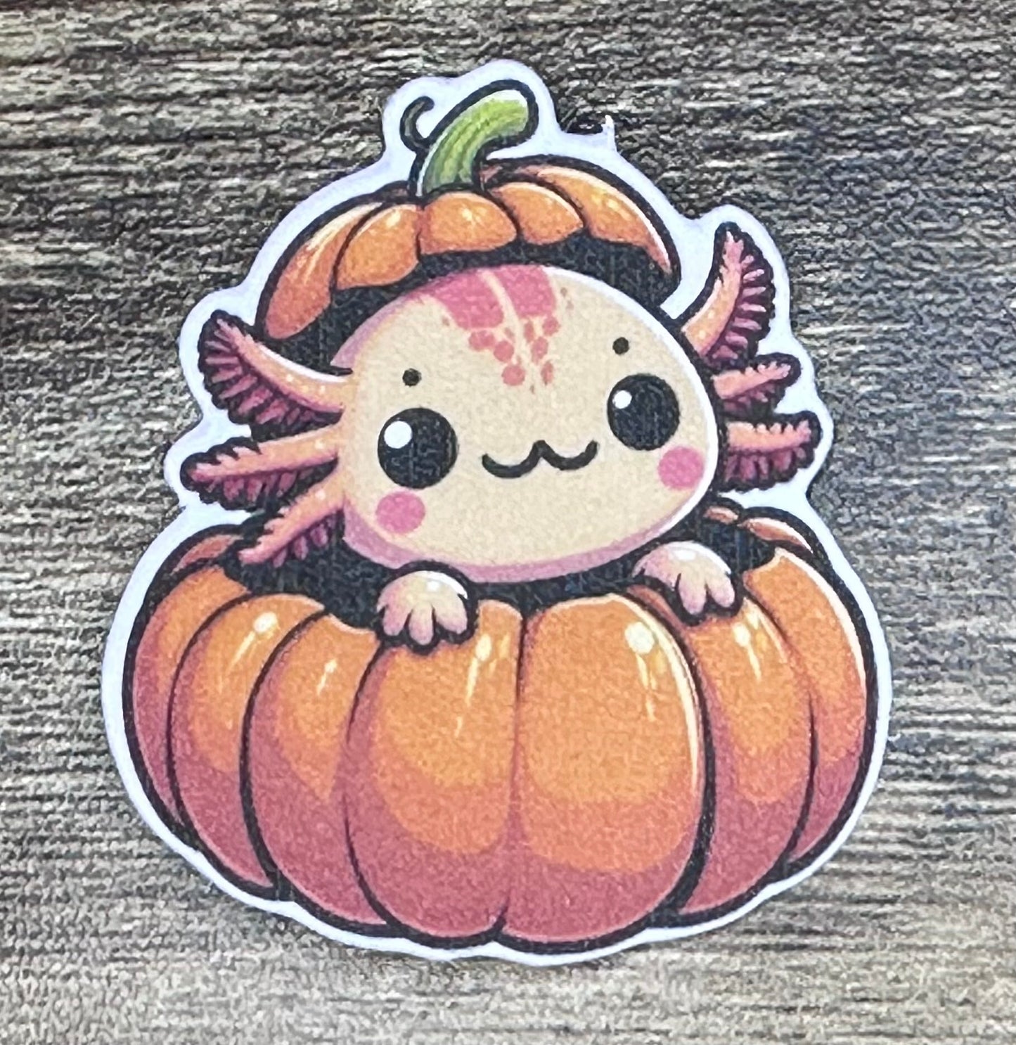 Axolotl Halloween Sticker Pack