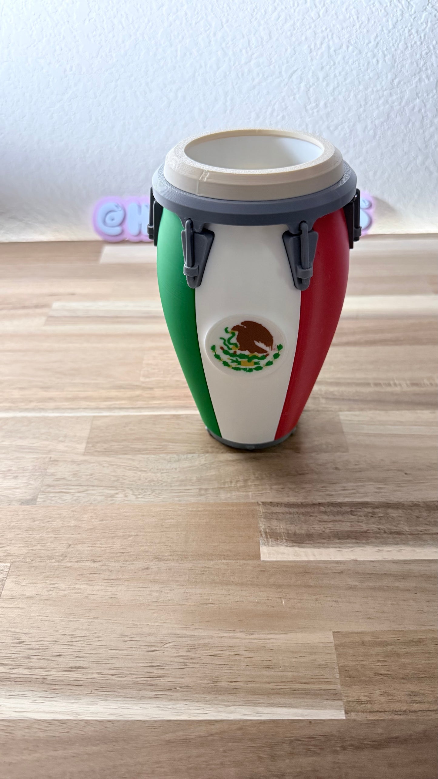 PRE-ORDER Mexican Flag Conga Can Cooler