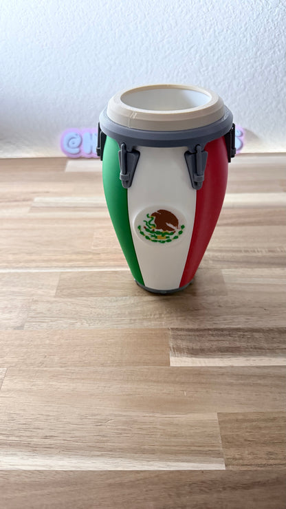 PRE-ORDER Mexican Flag Conga Can Cooler