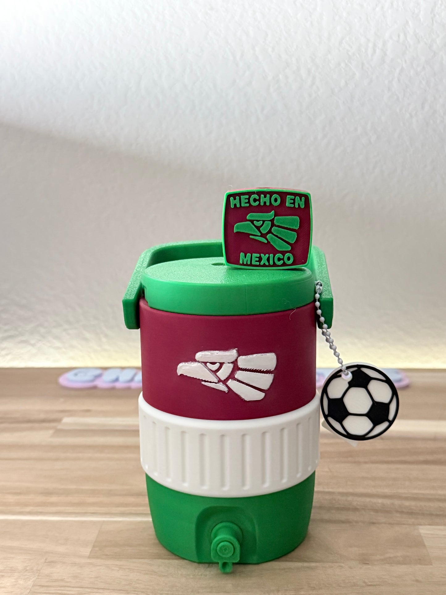 Mexico Soccer Can Cooler 12oz