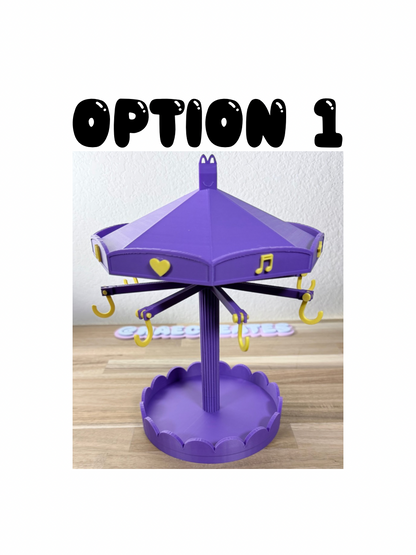 BT21 Carousel Keychain Spinning Stand