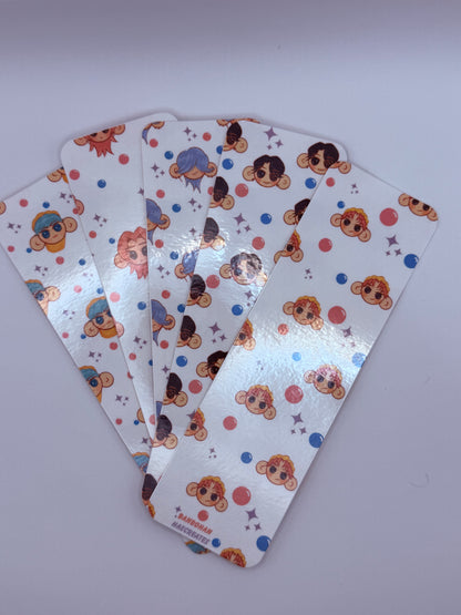 K-Pop Demon Hunter Saja Boys Fan Art Soda Pop Bookmark