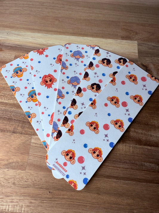 K-Pop Demon Hunter Saja Boys Fan Art Soda Pop Bookmark