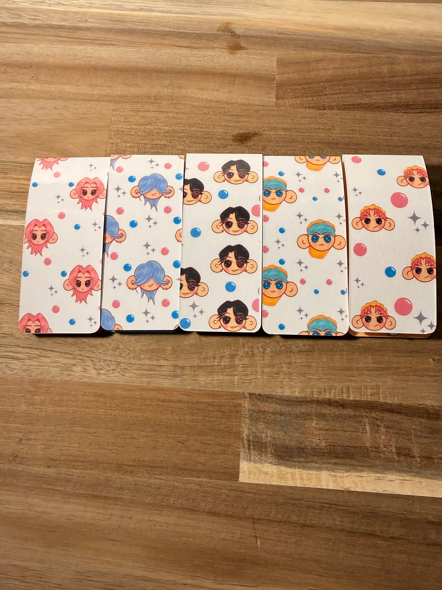 Magnetic Saja Boys Soda Pop Inspired Bookmarks, Cute Book Accessories for Readers & Fans