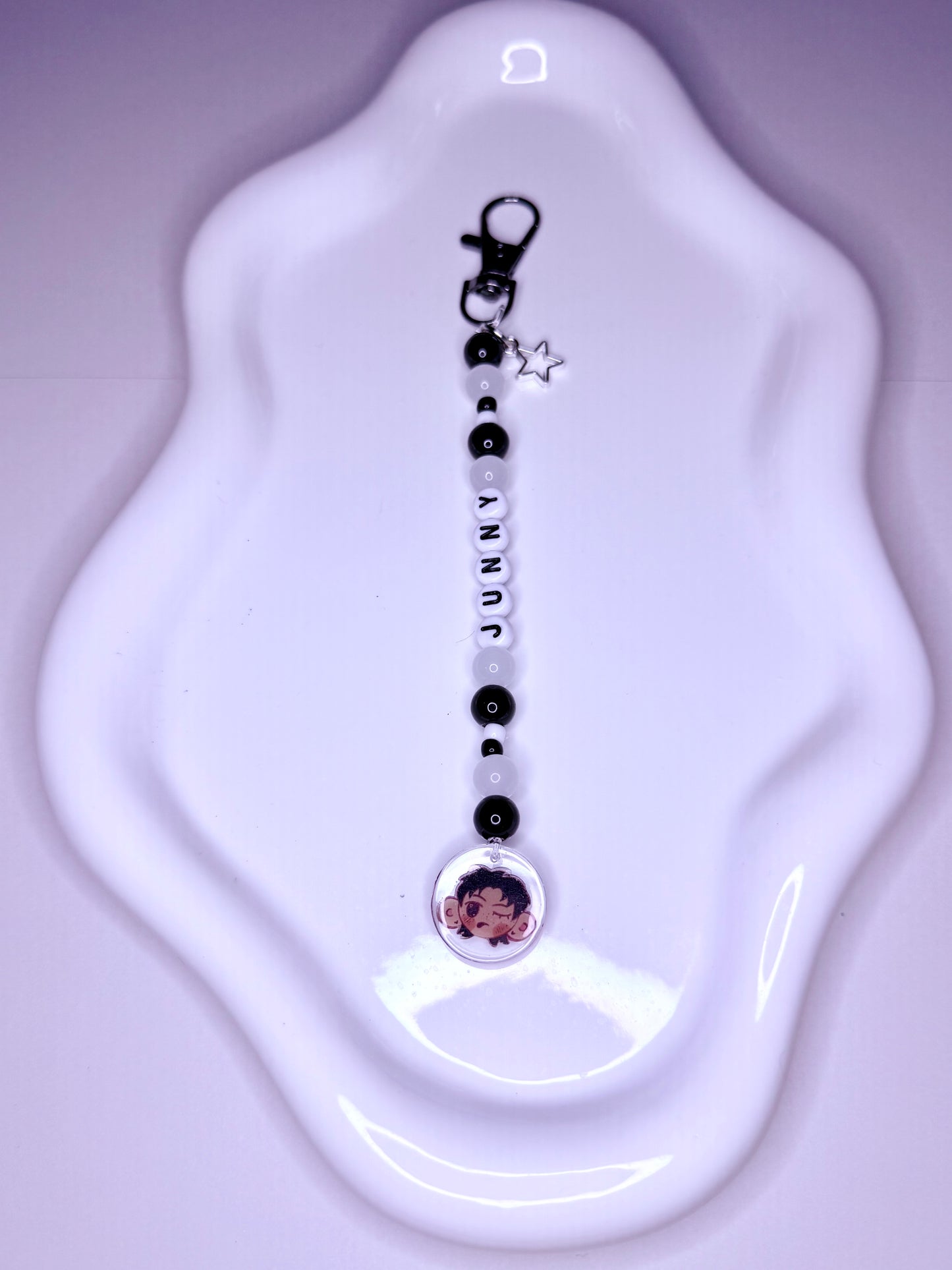 Junny Null Inspired Keychain/Phone Charm