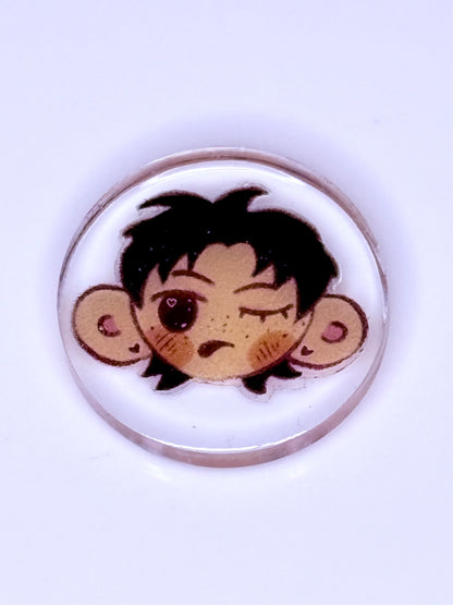 Junny Null Inspired Keychain/Phone Charm