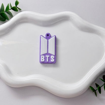 3D Printed Fanmade BTS Logo Keychain/Can Opener