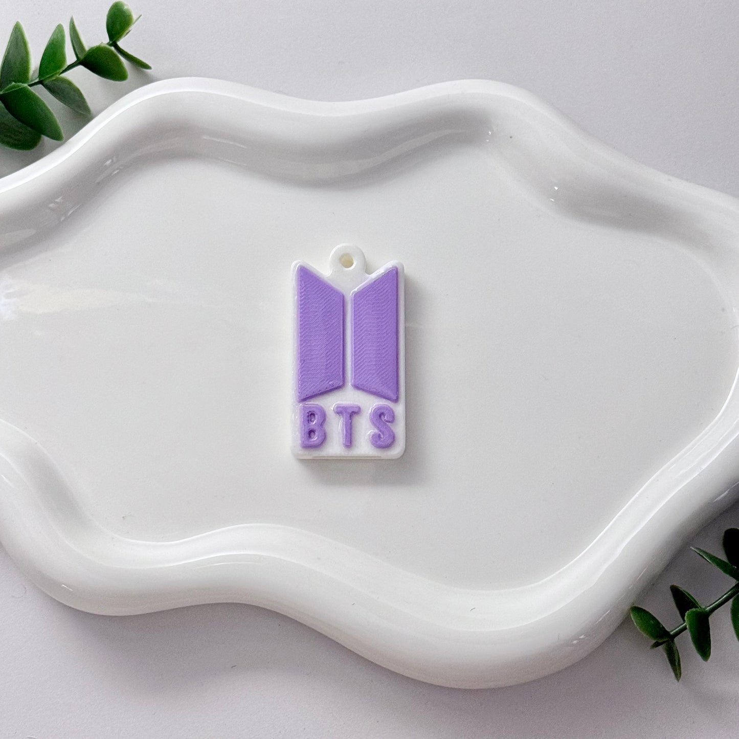 3D Printed Fanmade BTS Logo Keychain/Can Opener
