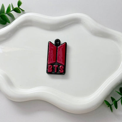 3D Printed Fanmade BTS Logo Keychain/Can Opener