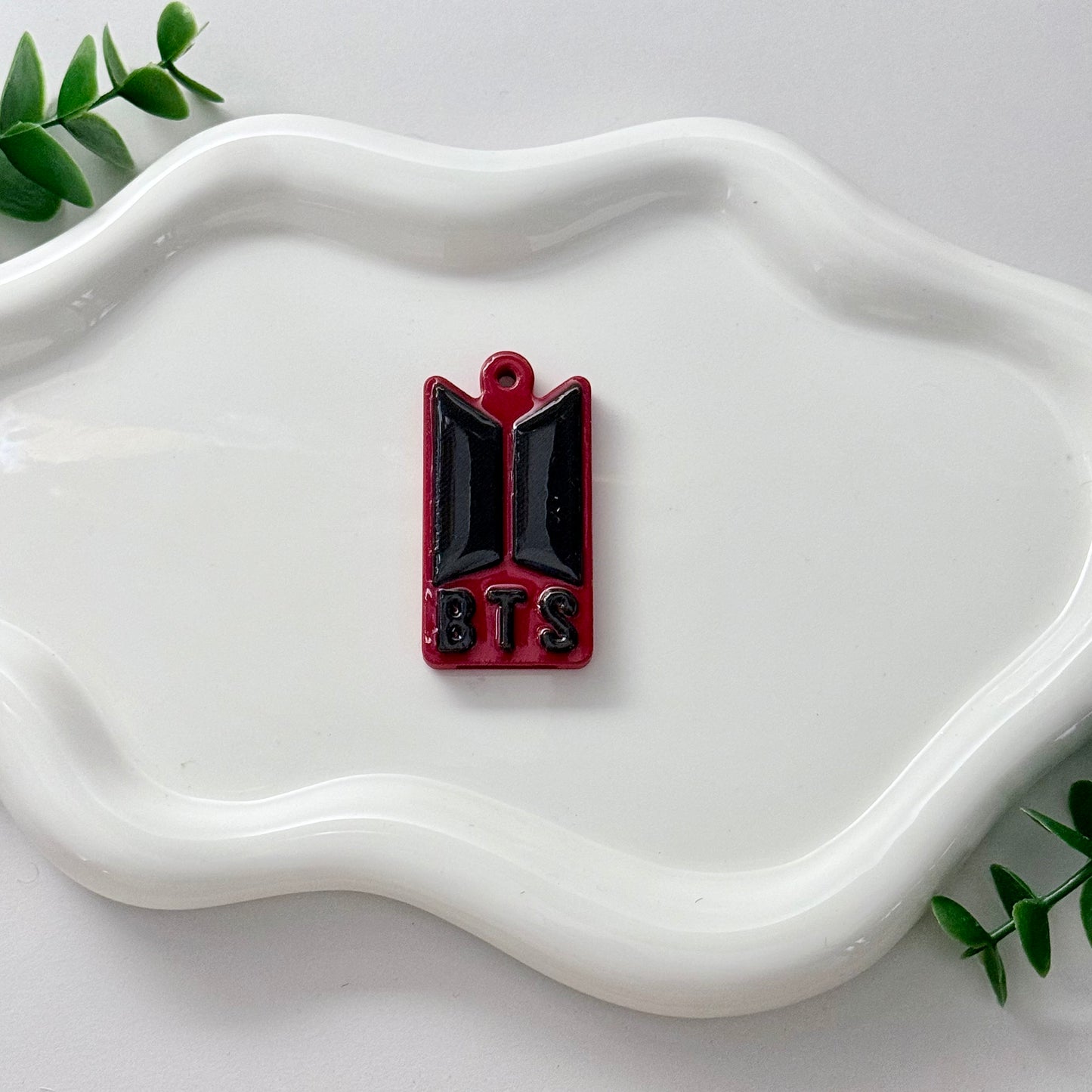 3D Printed Fanmade BTS Logo Keychain/Can Opener