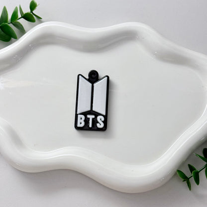 3D Printed Fanmade BTS Logo Keychain/Can Opener