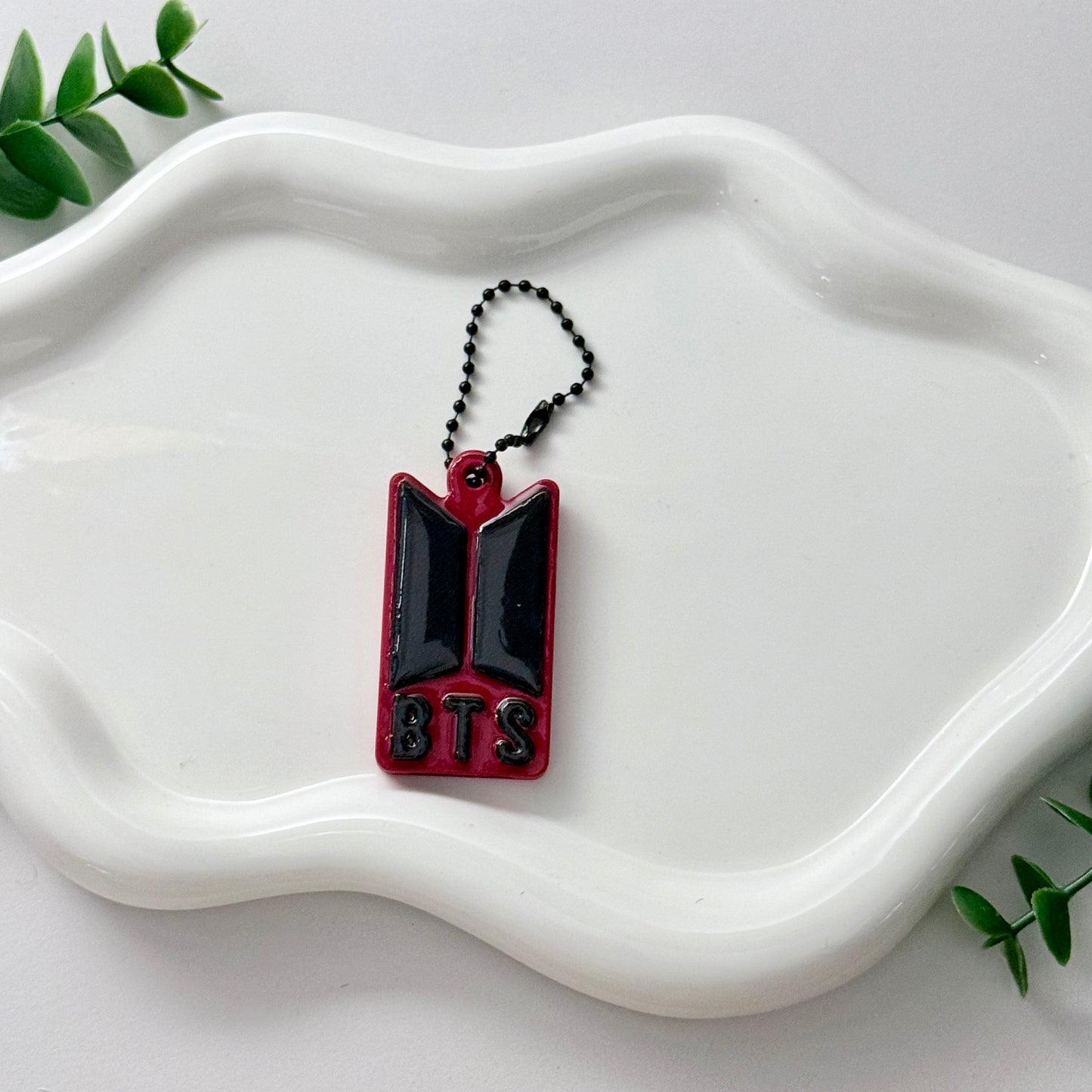 3D Printed Fanmade BTS Logo Keychain/Can Opener