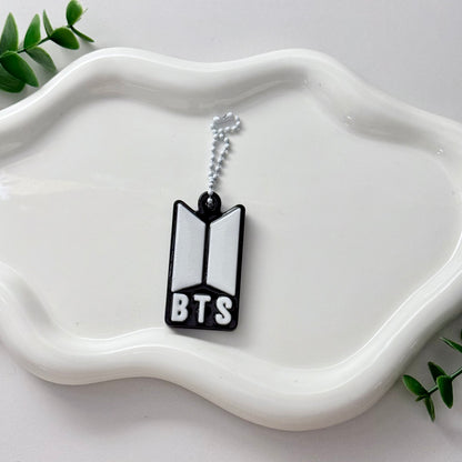 3D Printed Fanmade BTS Logo Keychain/Can Opener