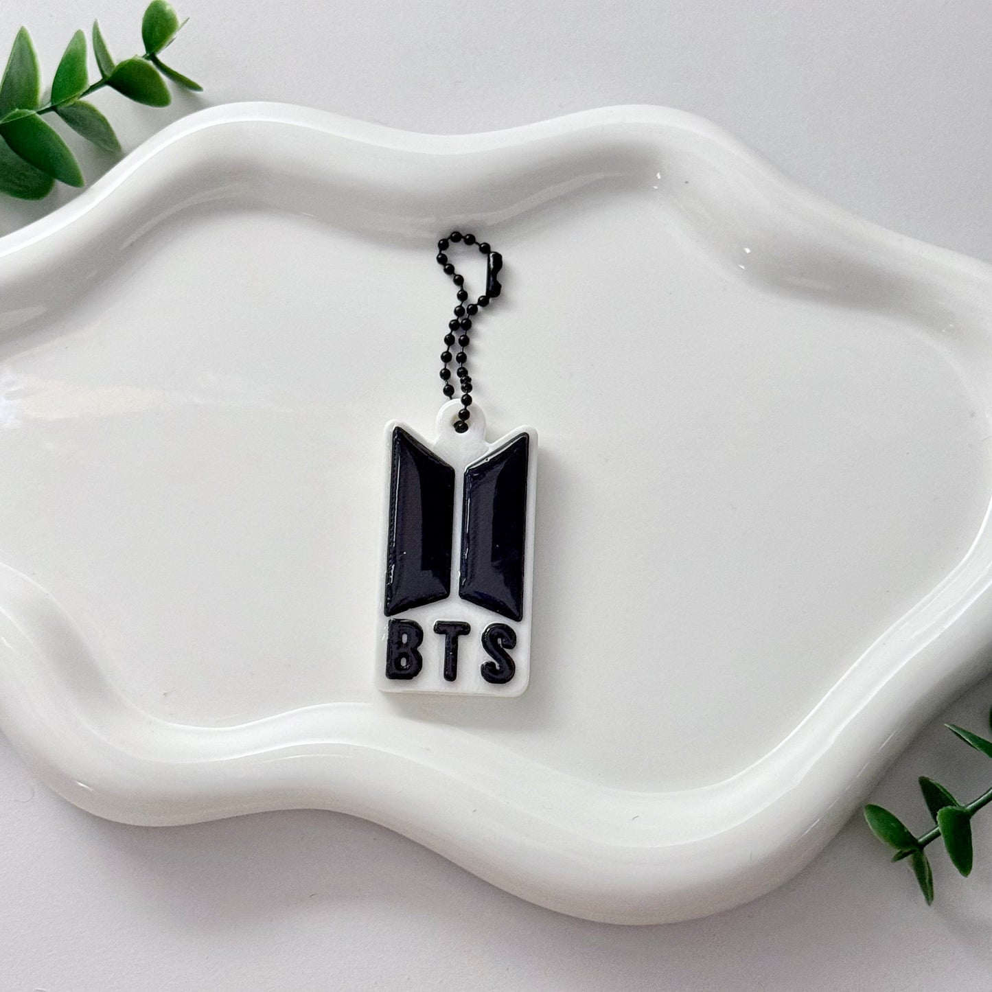 3D Printed Fanmade BTS Logo Keychain/Can Opener