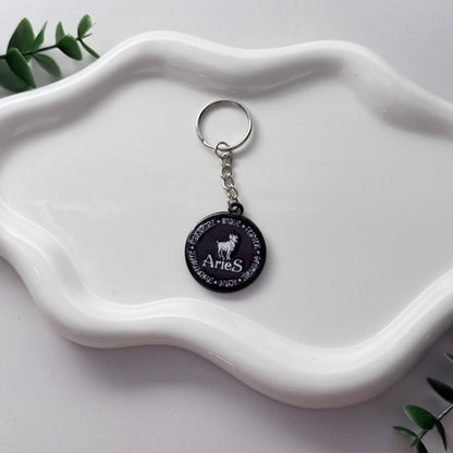 Zodiac Signs Keychain