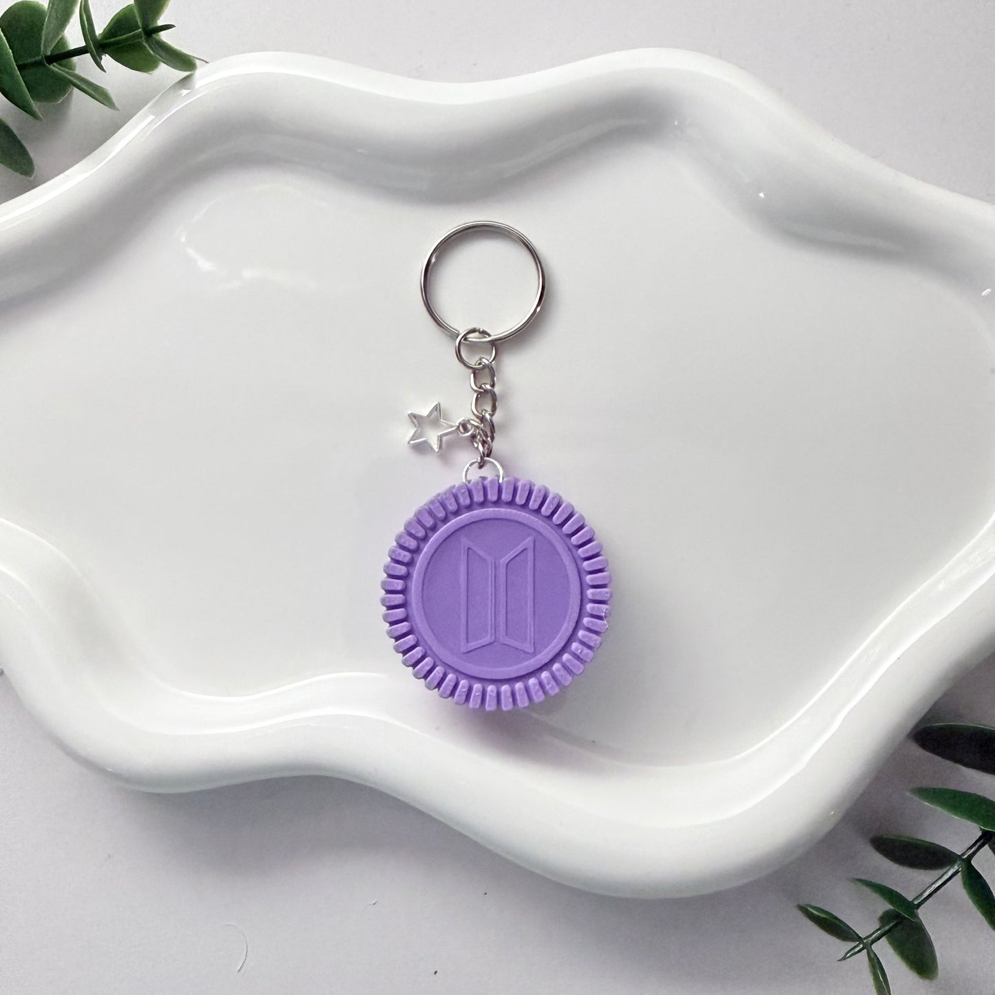 BTS Oreo Keychain