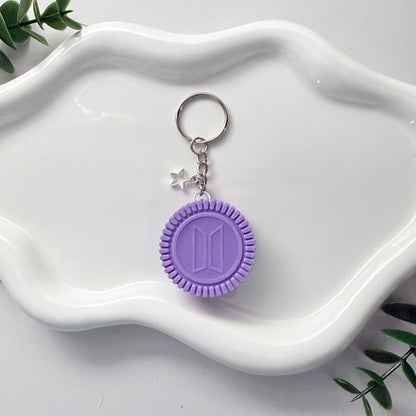 BTS Oreo Keychain