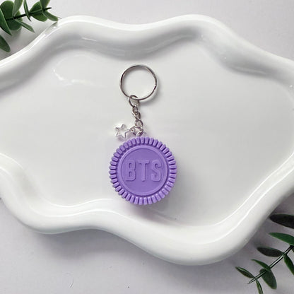BTS Oreo Keychain