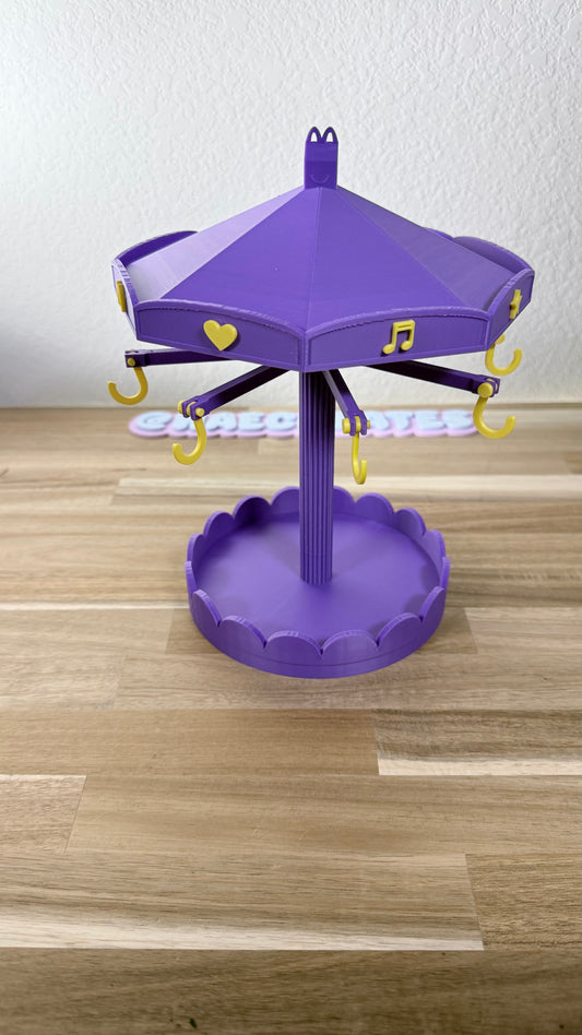 BT21 Carousel Keychain Spinning Stand