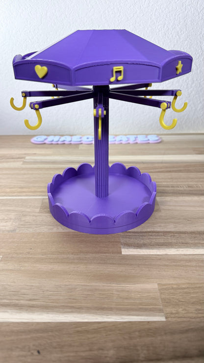 BT21 Carousel Keychain Spinning Stand