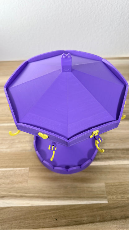 BT21 Carousel Keychain Spinning Stand