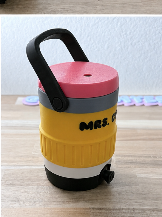 Pencil Can Cooler 12oz
