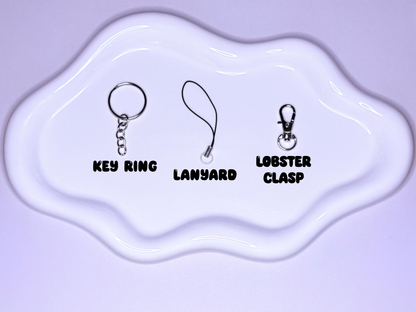 Junny Null Inspired Keychain/Phone Charm