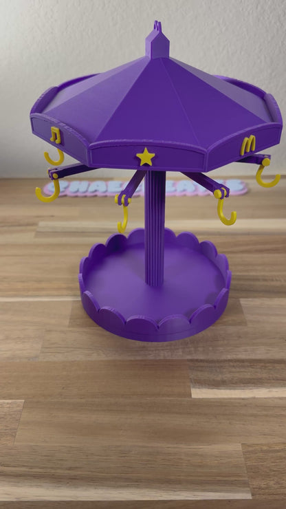 BT21 Carousel Keychain Spinning Stand